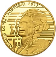 7½ Euros Sport Heroes - Carlos Lopes; Gold obverse image