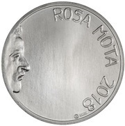 7½ Euro Sport Heroes - Rosa Mota, Portugal, 2018 reverse image