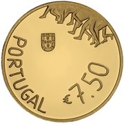 7½ Euro Sport Heroes - Rosa Mota; Gold obverse image