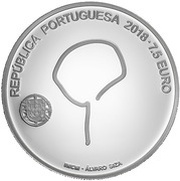 7½ Euros Souto Moura; Proof issue obverse image