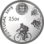 7½ Euro Sport Heroes - Joaquim Agostinho; Proof issue obverse image