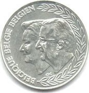 250 Francs Marriage Albert II and Paola obverse image