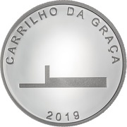7½ Euros Carrilho da Graça; Proof issue reverse image