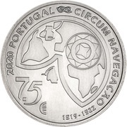 7½ Euros The passage of the strait obverse image
