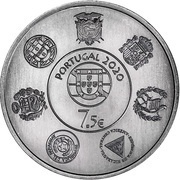 7½ Euros Historical trains obverse image