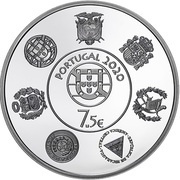 7½ Euros Historical trains; Proof issue obverse image
