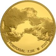7½ Euros José Saramago; Gold obverse image