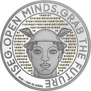 7½ Euros ISEG; Proof issue, Portugal, 2022 reverse image