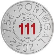 7½ Euros ISEG; Proof issue - silver 1000g obverse image