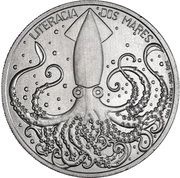 7½ Euros Vasco da Gama Aquarium, Portugal, 2023 reverse image