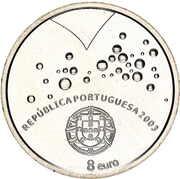 8 Euros Values of Football - Passion obverse image
