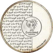 8 Euros Values of Football - Fair Play, Portugal, 2003 reverse image