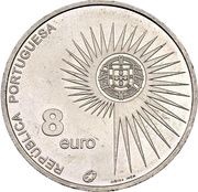 8 Euros Enlargement of European Union obverse image
