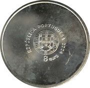 8 Euros Football - The Score obverse image