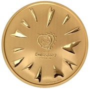 8 Euros Football - The Score; Gold, Portugal, 2004 reverse image