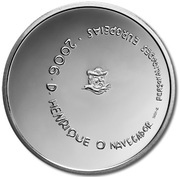 8 Euros Henry the Navigator; proof issue, Portugal, 2006 reverse image