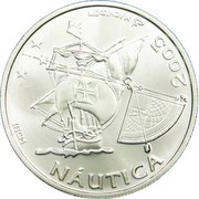 10 Euros Ibero-America - Navigation, Portugal, 2003 reverse image