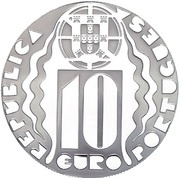 10 Euros Olympic Games; proof issue obverse image