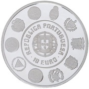 10 Euros Cathedral of Porto; proof issue obverse image