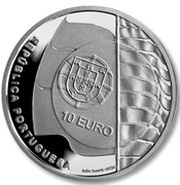 10 Euros ISAF Sailing World Championship; Proof issue obverse image