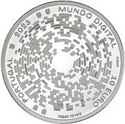 10 Euro Digital World, Portugal, 2023 reverse image