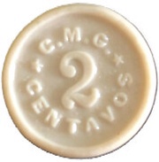 2 Centavos reverse image