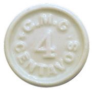 4 Centavos reverse image
