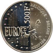 500 Francs Brussels / Albert and Isabella obverse image