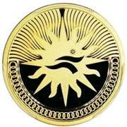 100 Riyals 2006 Asian Games, Logo reverse image
