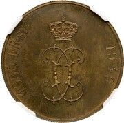 1000 Francs Pattern, Belgium, 1949 reverse image