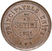 5 Sutimi - Alexandru Ioan Cuza Pattern obverse image