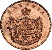 2 Bani - Carol I obverse image