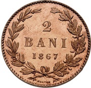 2 Bani - Carol I reverse image
