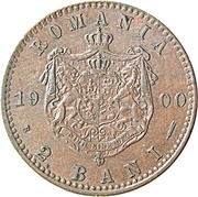 2 Bani - Carol I reverse image