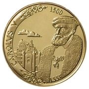 5000 Francs Charles V, Belgium, 2000 reverse image
