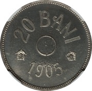 20 Bani - Carol I Pattern Strike reverse image