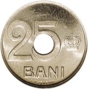 25 Bani - Ferdinand I Pattern Strike, Romania, 1921 reverse image