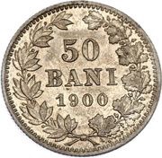 50 Bani - Carol I reverse image