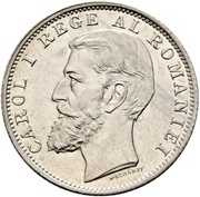 1 Leu - Carol I obverse image