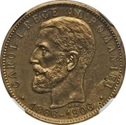 1 Leu - Carol I Pattern Strike obverse image