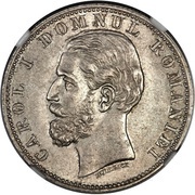 2 Lei - Carol I obverse image