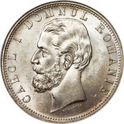 5 Lei - Carol I obverse image