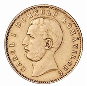 20 Lei - Carol I obverse image