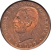 20 Lei - Carol I Reign of Carol I - Pattern Strike, Romania, 1906 reverse image