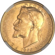 20 Lei - Ferdinand I obverse image