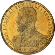 25 Lei - Carol I Reign of Carol I obverse image