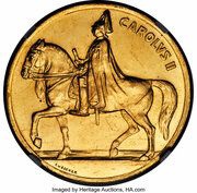 12 Ducat - Carol II Galben Mare obverse image