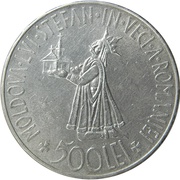 500 Lei - Mihai I Bessarabia Reunion, Romania, 1941 reverse image