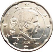20 Euro Cents - Philippe obverse image