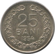 25 Bani ROMANA; with star reverse image